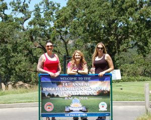 Foundation Executive Director Elizabeth Ann Paul (center) had a great time with all of the volunteers from Local 16 Heat & Frost Insulators who all had a hand in making the event such a success.